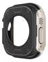 Imagem de Case Anti Choque Dupla Compativel Com Iwatch Series 9 8 7 6 5 4 44mm E 45mm - Starlight Com Preto