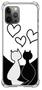 Imagem de Case capa capinha anti impacto gatos branco e preto lg k12 prime