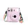 Imagem de Case Capa Crystal Para Instax Mini 12 Com Bolso Para Fotos