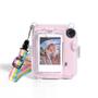Imagem de Case Capa Crystal Para Instax Mini 12 Com Bolso Para Fotos