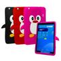 Imagem de Case capa emborracha infantil p/ tablet LG8.3 V500 Pinguim 8 polegadas