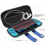 Imagem de Case Compatível Com Nintendo Switch Bolsa Estojo Com 4  Grips