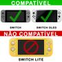 Imagem de Case Compatível Nintendo Switch Bolsa Estojo - Camuflada Cinza