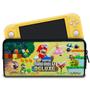 Imagem de Case Compatível Nintendo Switch Lite Bolsa Estojo - New Super Mario Bros. U