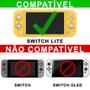Imagem de Case Compatível Nintendo Switch Lite Bolsa Estojo - Pikmin