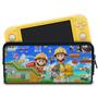 Imagem de Case Compatível Nintendo Switch Lite Bolsa Estojo - Super Mario Maker 2