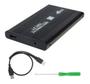 Imagem de Case Gaveta Hd Sata Externo 2.5 Usb 2.0 Notebook Preta