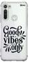 Imagem de Case Good Vibes Only - Motorola: G5 Play