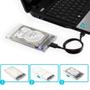 Imagem de Case Hd 2.5 E Sata Ssd Transparente Com Usb 3.0