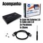 Imagem de Case Hd 2.5 Externo Usb 3.0 Ultra Sata Notebook Compativel comXbox Ps4 Pc