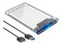 Imagem de Case Hd Externo 2.5 E Sata Ssd Usb 3.0 Transparente Notebook