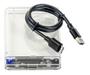 Imagem de Case Hd Externo 2.5 E Sata Ssd Usb 3.0 Transparente Notebook