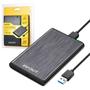 Imagem de Case Hd Externo Usb 3.0 Notebook 2.5 Gaveta Slim Hd Sata