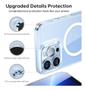 Imagem de Case Magsafe Colors Blindex Luxo Proteção P/ Compatível  iPhone 13 Pro