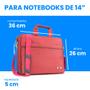 Imagem de Case Porta Notebook Pasta Compatível Com Todas As Marcas 14"