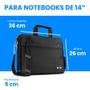 Imagem de Case Porta Notebook Pasta Compatível Com Todas As Marcas 14"