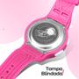 Imagem de Case premium + relogio led digital infantil rosa + oculos criança ajustavel qualiadde premium rosa