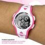 Imagem de Case premium + relogio led digital infantil rosa + oculos criança ajustavel qualiadde premium rosa