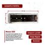 Imagem de Case Ssd M.2 Nvme E Sata Para Usb 3.1 Type-c nvt