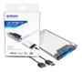 Imagem de Case Transparente Hd Externo 2.5 E Sata Ssd Usb 3.0 - Exbom 