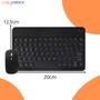 Imagem de Case transparente + Teclado sem fio P/ tablet Xiaomi se