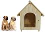 Imagem de Casinha de cachorro Pequena N7 Casa de cachorro de Madeira Pinus  Pet