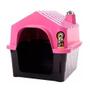 Imagem de Casinha Durahouse Chaminé Rosa Tamanho 03 Cães - Durapets