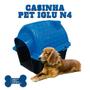 Imagem de Casinha Iglu N4 Pet Cachorro Porte Médio Cães Plástica Desmontável Térmica