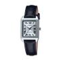 Imagem de Casio Ltp-V007L-7B1 Relógio Feminino Retangular De Couro