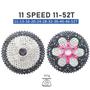 Imagem de Cassete 11v 11/52 Sunshine Mtb Super Cog 52d 11x52d K7 