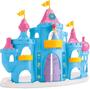 Imagem de Castelo Princesa Snow Gelo Com Acessórios e Luz  - Samba Toys Cor Azul/Rosa