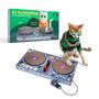 Imagem de Cat Toy DJ Scratchpad da Relatable com 2 Scratch Wheels