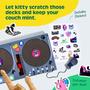 Imagem de Cat Toy DJ Scratchpad da Relatable com 2 Scratch Wheels