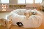 Imagem de Cat Tunnel Bed XXingSheep Extra Large para gatos que vivem em ambientes fechados