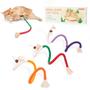 Imagem de Catnip resistente a mordidas Cat Toys Gochanmon Sisal Rope, pacote com 3 unidades