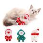 Imagem de Catnip Toys Glyinnhe Christmas Cat Chew Toy para gatos, 3 unidades