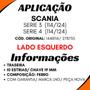 Imagem de Catraca Freio Manual Tras. Esq. (10 Estrias) (Chave 19 Mm) Scania 278735