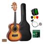 Imagem de Cavaco Eletroacustico Strinberg Cs25 Hbs Kit Com Piezo