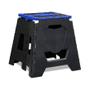 Imagem de Cavalete Motocross Trilha Dobravel Universal Biker - Azul