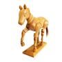 Imagem de Cavalo Articulado de Madeira com o Tamanho de 18 cm - Cód. SFM072