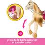 Imagem de Cavalo Barbie Mysteries The Great Horse Chase Com Som e Acessórios HXJ42 - Mattel