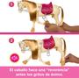 Imagem de Cavalo Barbie Mysteries The Great Horse Chase Com Som e Acessórios HXJ42 - Mattel