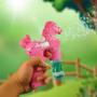 Imagem de Cavalo Bolhudo Elétrica Brinquedo Pop Tik Tok Lança Bolhas Sabão Mágica Criança Infantil - Rosa