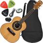 Imagem de Cavaquinho Eletroacústico Brilhante Rozini Rc09 Com Capa