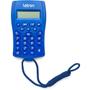 Imagem de Ccalculadora de Bolso 8 DIG. Azul com Cordão e Bateria
