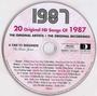 Imagem de CD 20 Original Hit Songs Of 1987