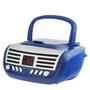 Imagem de CD Boombox Memorex Retro Portable Top Loading Blue