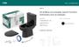 Imagem de Celite Vaso Smart C/cx Acoplada + Assento Preto Completo