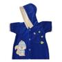 Imagem de Celui Macacao Plush Bordado Com Touca Azul