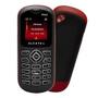 Imagem de Celular Alcatel Tela 1.45 Rádio Fm Ot-208 - Vermelho